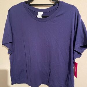 Brand new with tags Ryka Purple Short Sleeve Women's Tee cropped